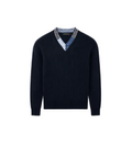 DAILY PAPER ROSHAUN SWEATER NAVY